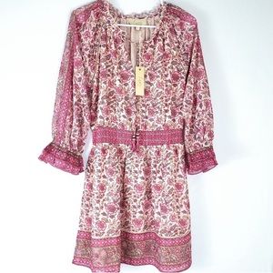 NWT Anthro love the label pink dress